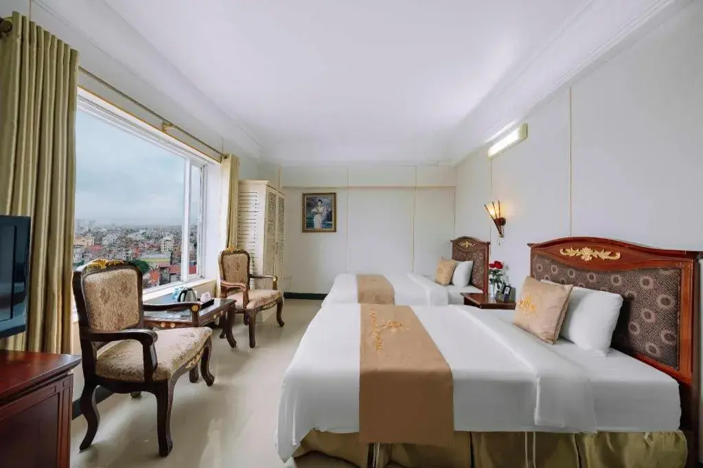 Bed in Hoang Long Hotel - Hai Phong City Center Bed in Hoang Long Hotel - Hai Phong City Center