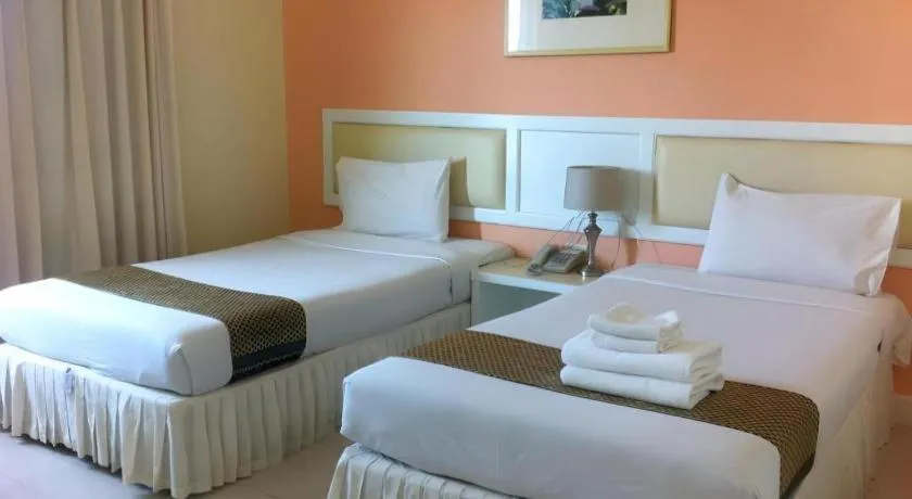 Bed in Seng Aroun Hotel