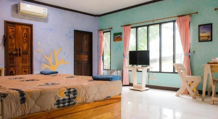 Bed in Tamsabai Resort