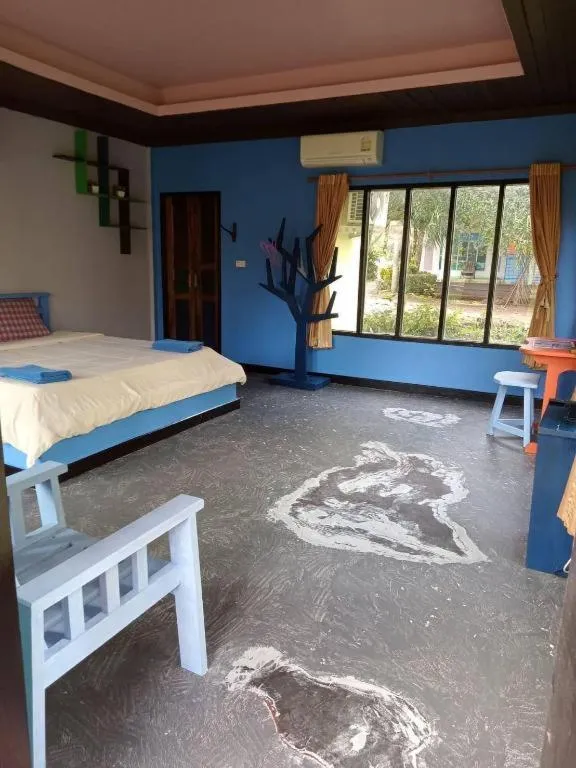 Bed in Tamsabai Resort