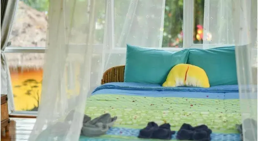 Bed in Tamsabai Resort Bed in Tamsabai Resort