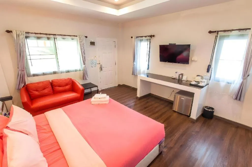 Bed in Mossview Resort