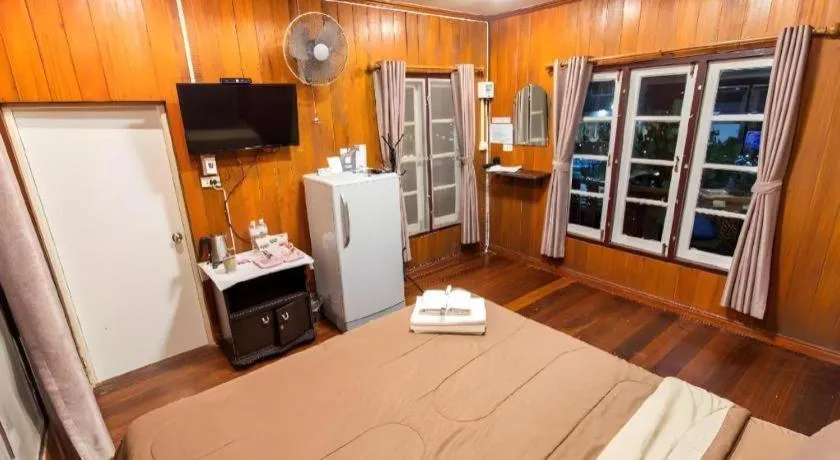 Bed in Mossview Resort