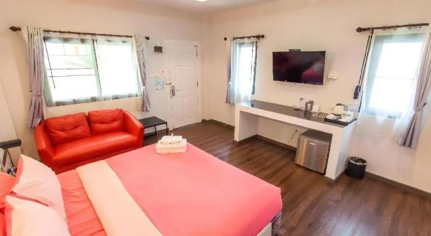 Bed in Mossview Resort