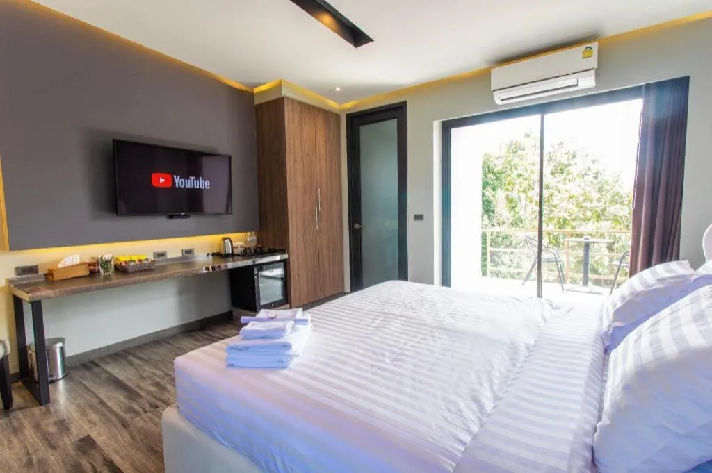 Bed in Mossview Resort