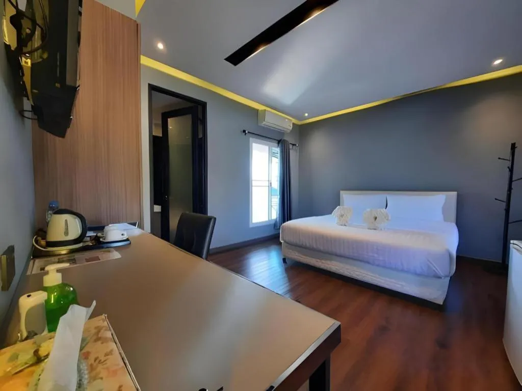 Bed in Mossview Resort