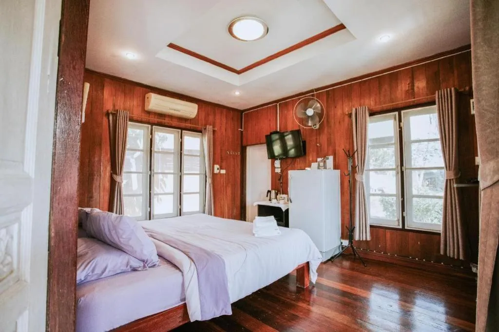 Bed in Mossview Resort