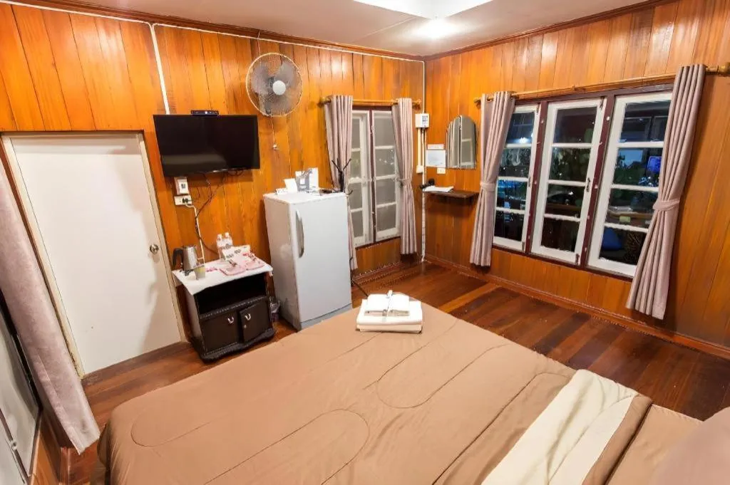 Bed in Mossview Resort