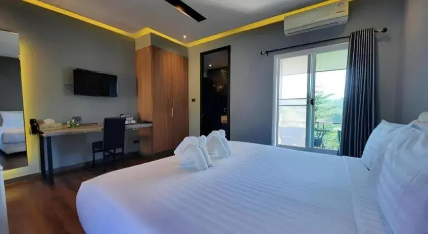 Bed in Mossview Resort Bed in Mossview Resort