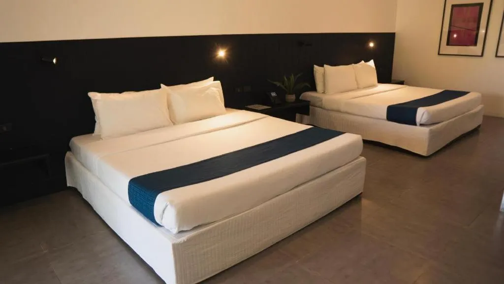 Bed in Ultra Winds Mountain Resort