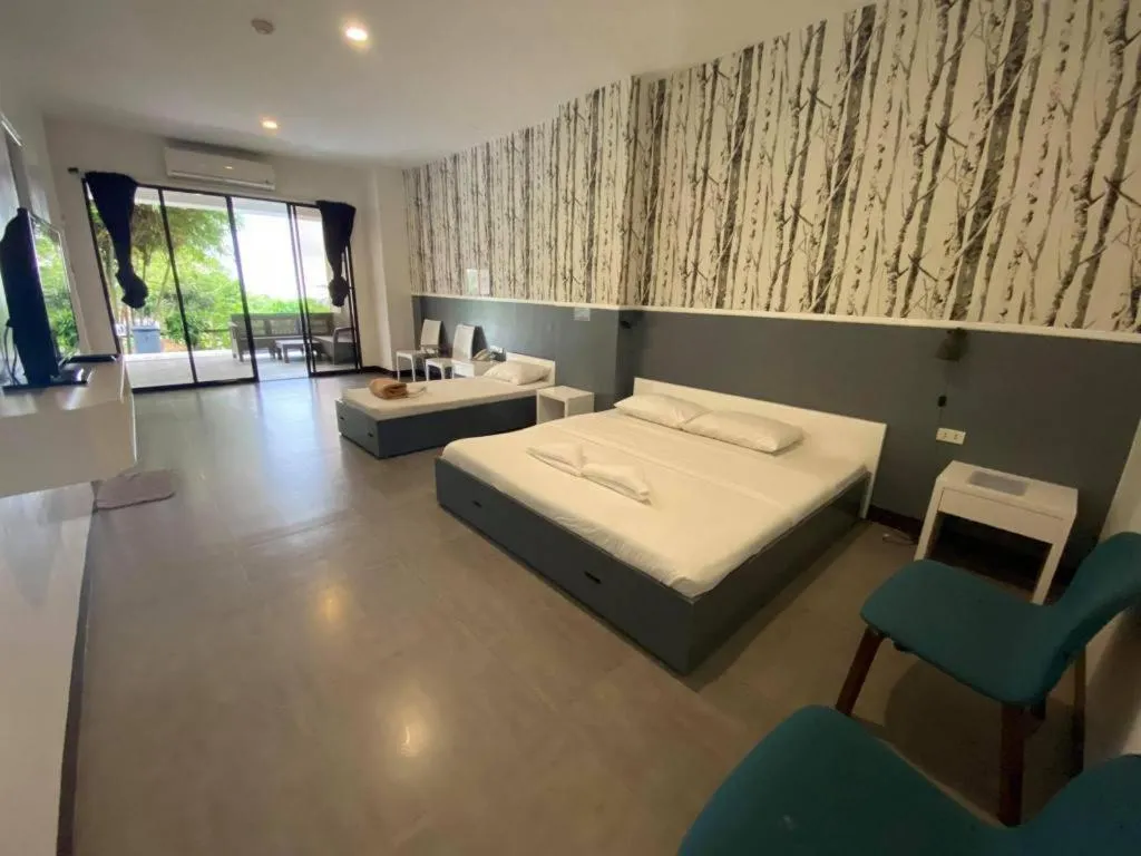 Bed in Ultra Winds Mountain Resort