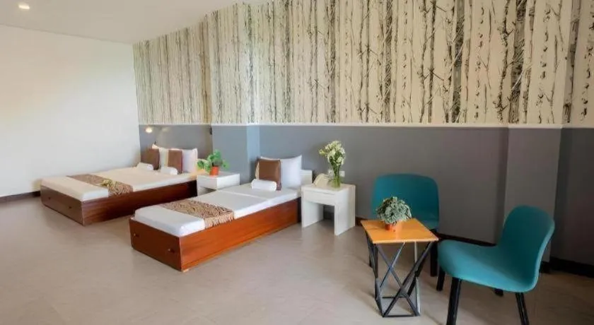 Bed in Ultra Winds Mountain Resort