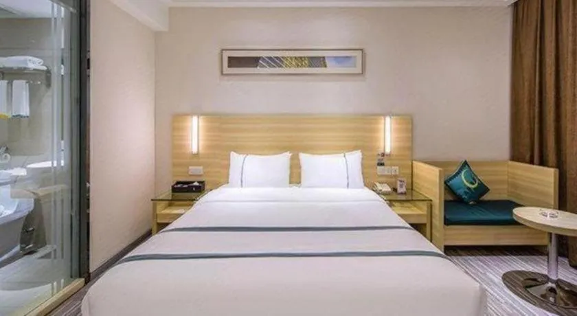 Bed in City Comfort Inn Nanchang Bayi Square Railway Station