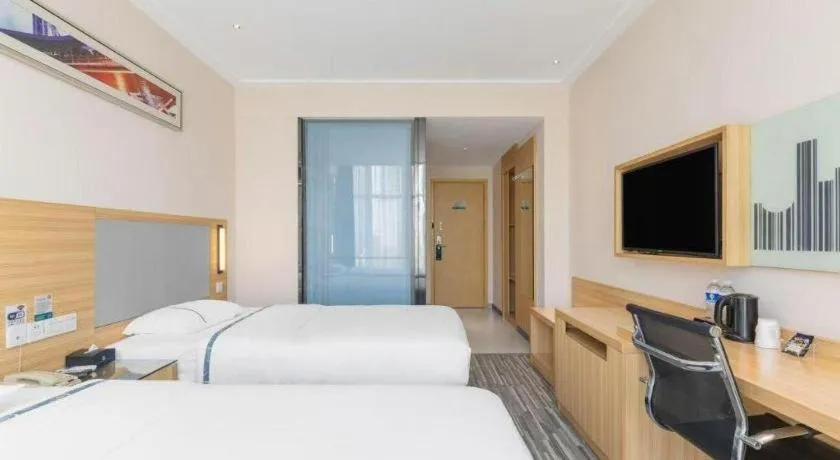 Bed in City Comfort Inn Nanchang Bayi Square Railway Station