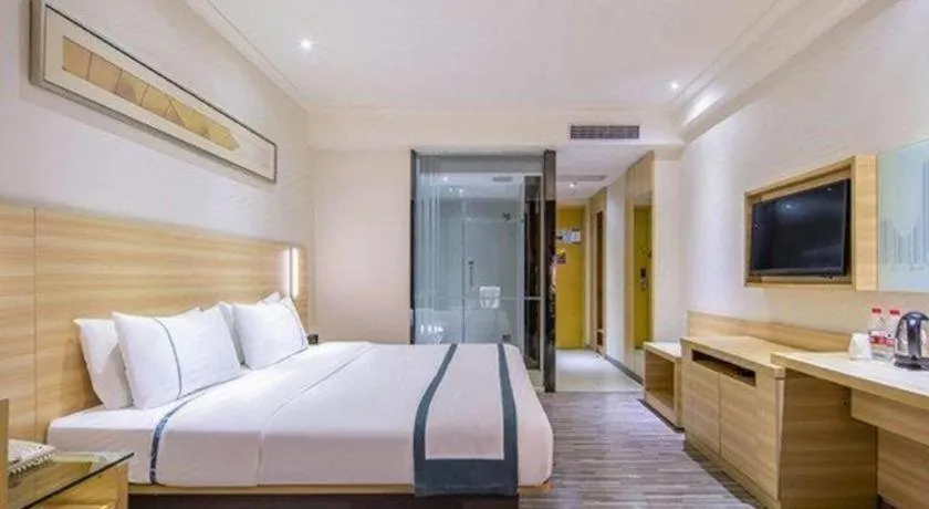 Bed in City Comfort Inn Nanchang Bayi Square Railway Station