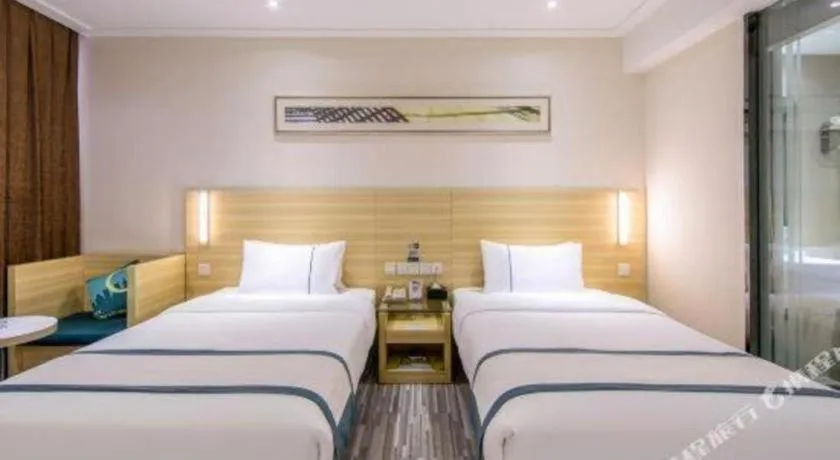 Bed in City Comfort Inn Nanchang Bayi Square Railway Station