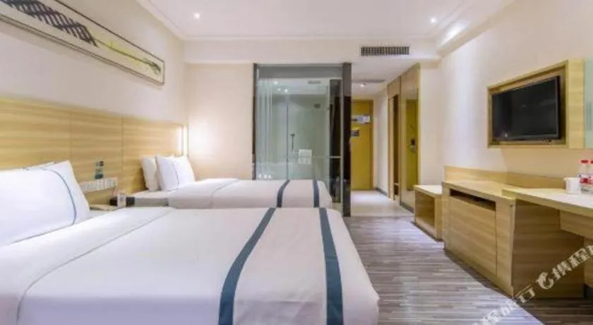 Bed in City Comfort Inn Nanchang Bayi Square Railway Station