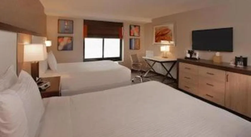 Bed in Blue Chip Casino Hotel Spa