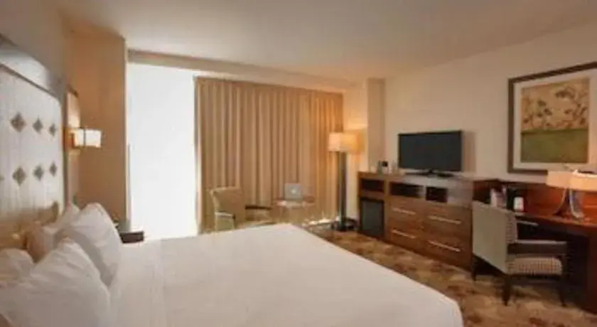 Bed in Blue Chip Casino Hotel Spa Bed in Blue Chip Casino Hotel Spa