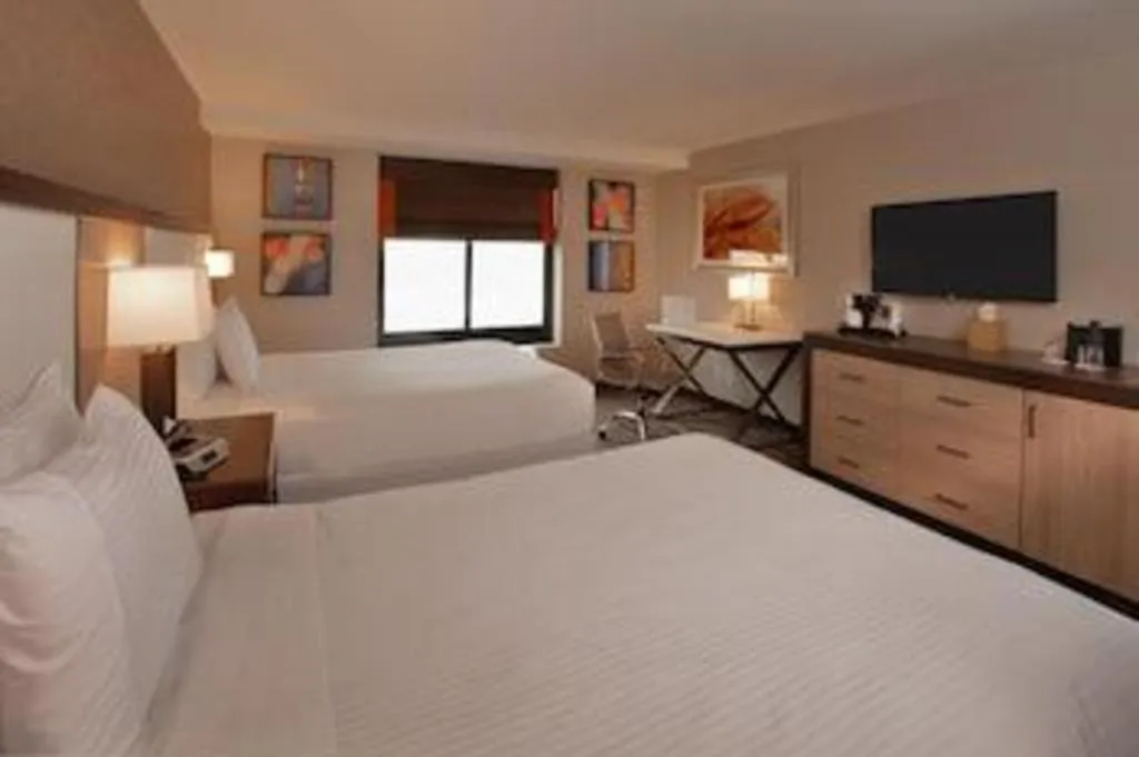 Bed in Blue Chip Casino Hotel Spa