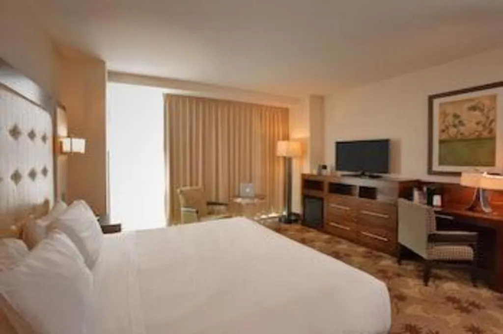 Bed in Blue Chip Casino Hotel Spa