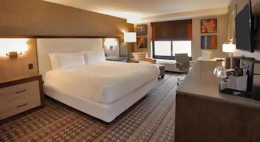 Bed in Blue Chip Casino Hotel Spa Bed in Blue Chip Casino Hotel Spa