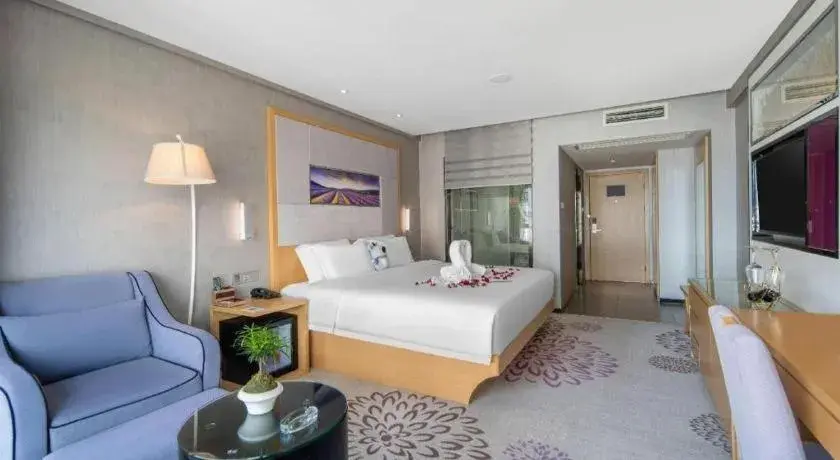 Bed in Lavande Hotels Yuxi Times Square Bed in Lavande Hotels Yuxi Times Square