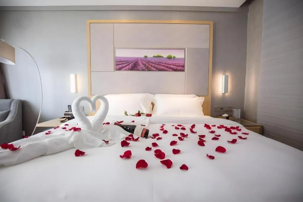 Bed in Lavande Hotels Yuxi Times Square