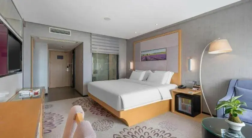 Bed in Lavande Hotels Yuxi Times Square Bed in Lavande Hotels Yuxi Times Square