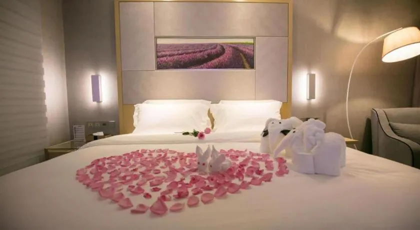 Bed in Lavande Hotels Yuxi Times Square