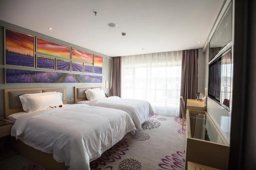 Bed in Lavande Hotels Yuxi Times Square