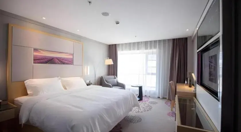 Bed in Lavande Hotels Yuxi Times Square Bed in Lavande Hotels Yuxi Times Square