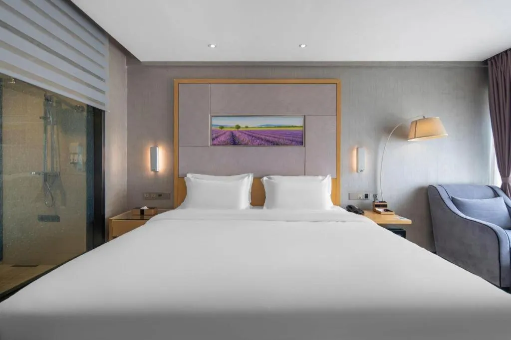Bed in Lavande Hotels Yuxi Times Square