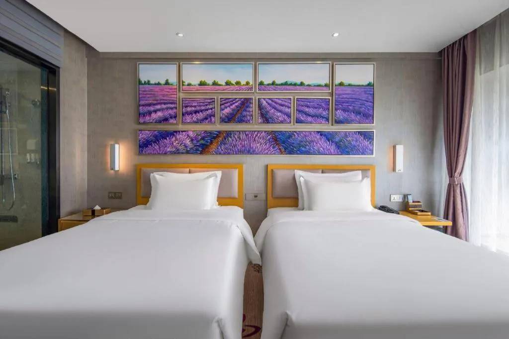 Bed in Lavande Hotels Yuxi Times Square