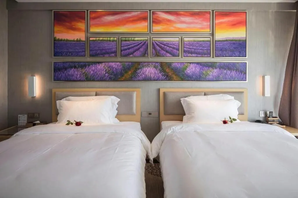 Bed in Lavande Hotels Yuxi Times Square
