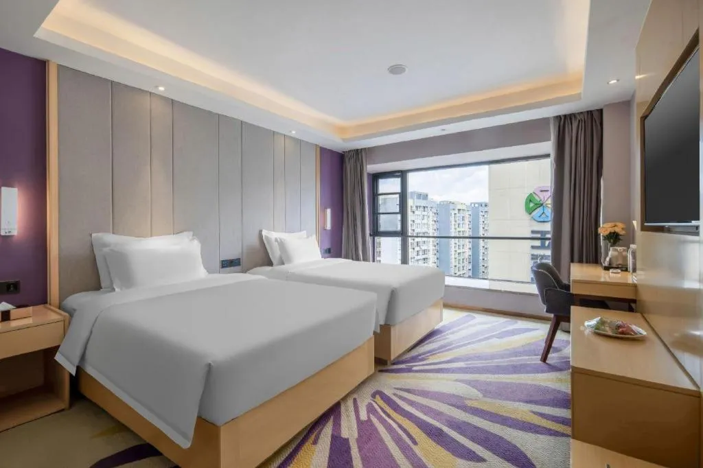 Bed in Lavande Hotels Yuxi Times Square