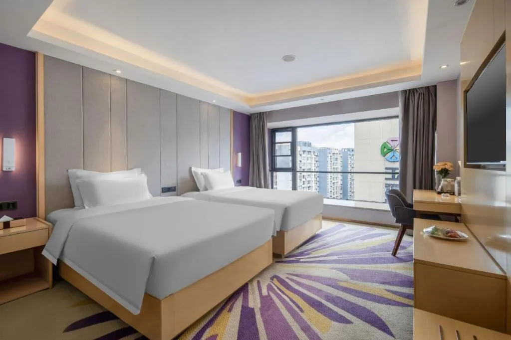 Bed in Lavande Hotels Yuxi Times Square