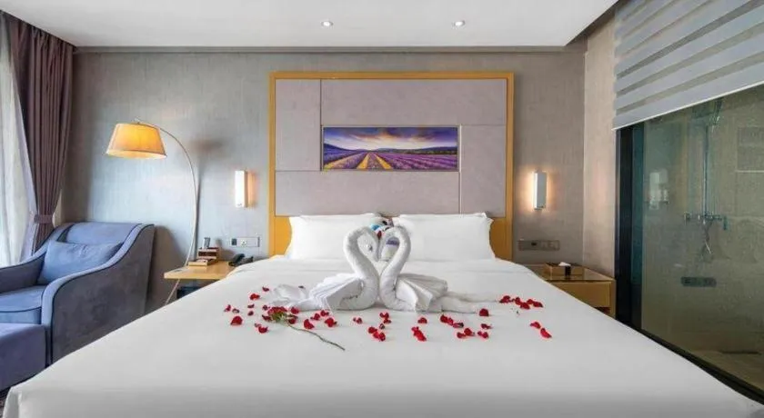 Bed in Lavande Hotels Yuxi Times Square