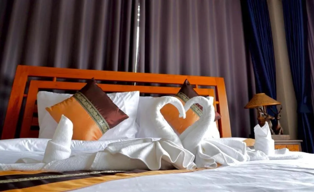 Bed in Sripoom Boutique House