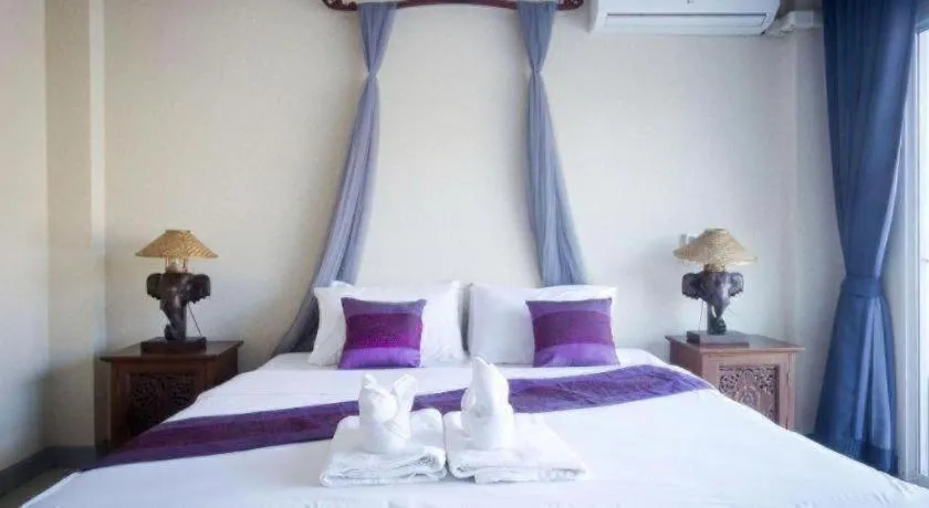 Bed in Sripoom Boutique House