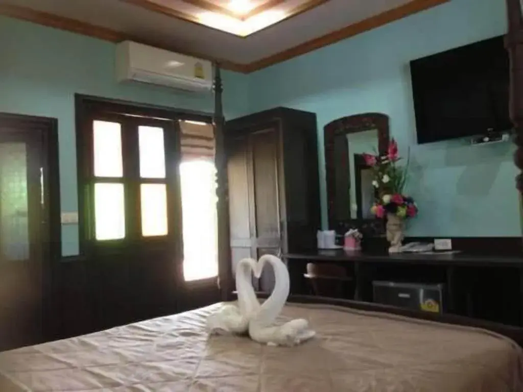 Bed in Wangnamkhao Resort Bed in Wangnamkhao Resort