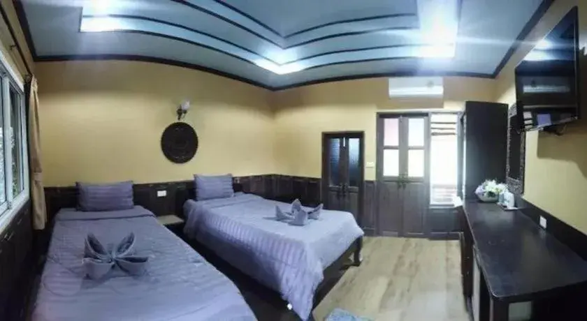 Bed in Wangnamkhao Resort Bed in Wangnamkhao Resort