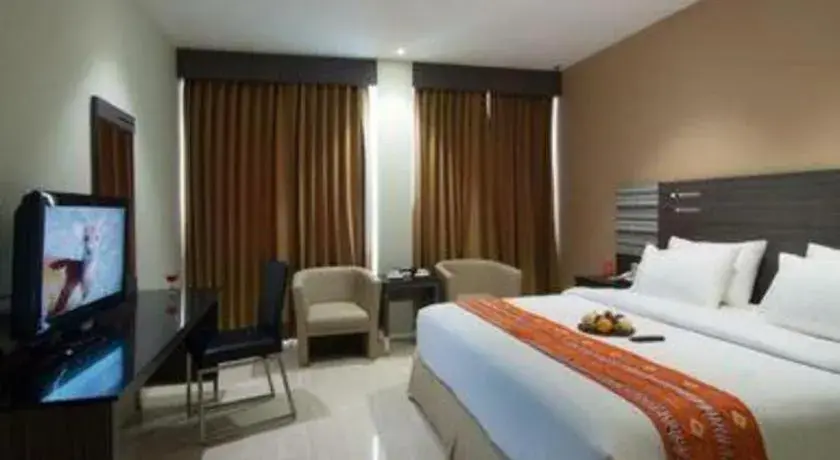 Bed in Aria Barito Hotel Bed in Aria Barito Hotel