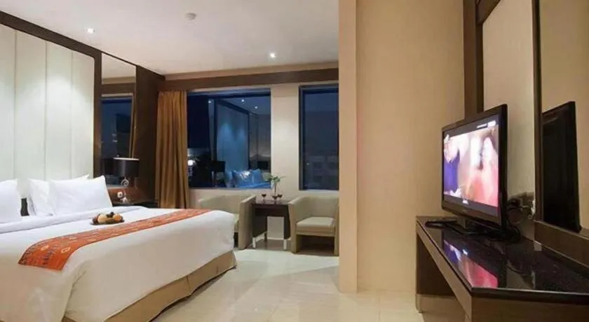 Bed in Aria Barito Hotel