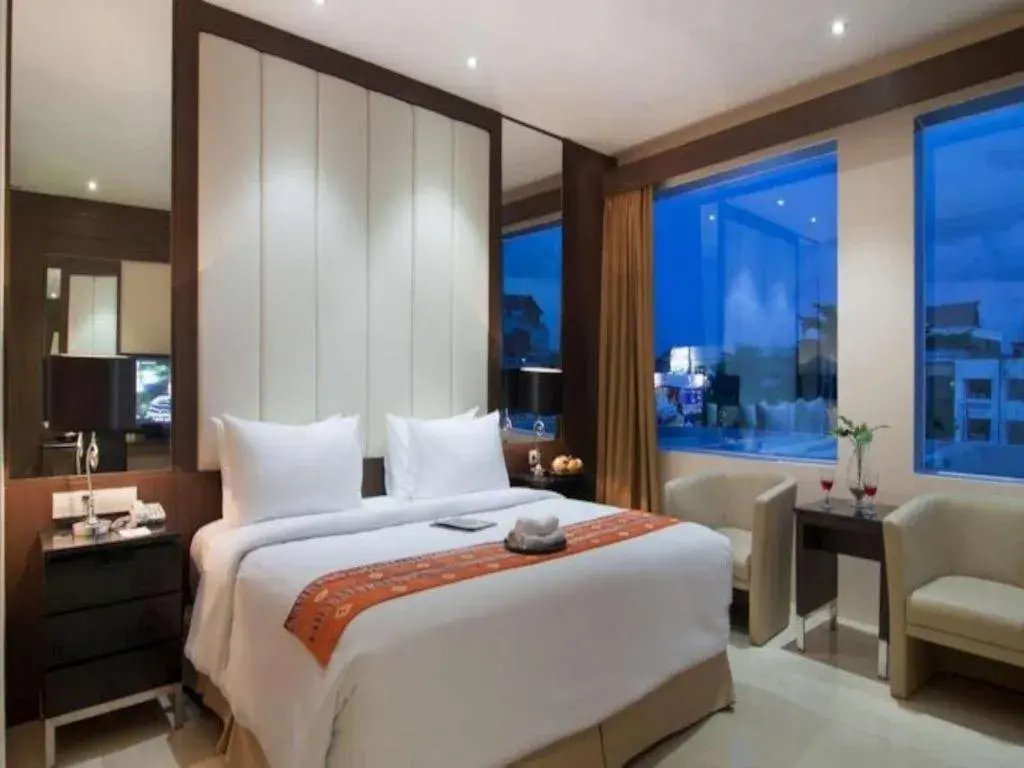 Bed in Aria Barito Hotel Bed in Aria Barito Hotel
