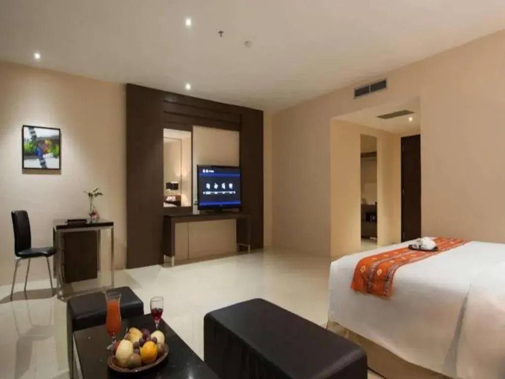 Bed in Aria Barito Hotel Bed in Aria Barito Hotel