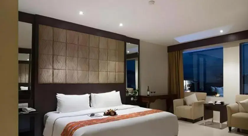Bed in Aria Barito Hotel Bed in Aria Barito Hotel