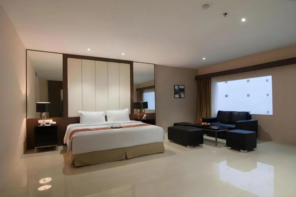 Bed in Aria Barito Hotel
