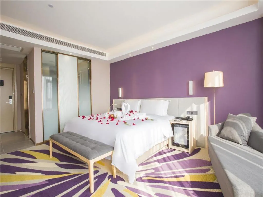 Bed in Lavande Hotel·Dongxing Port
