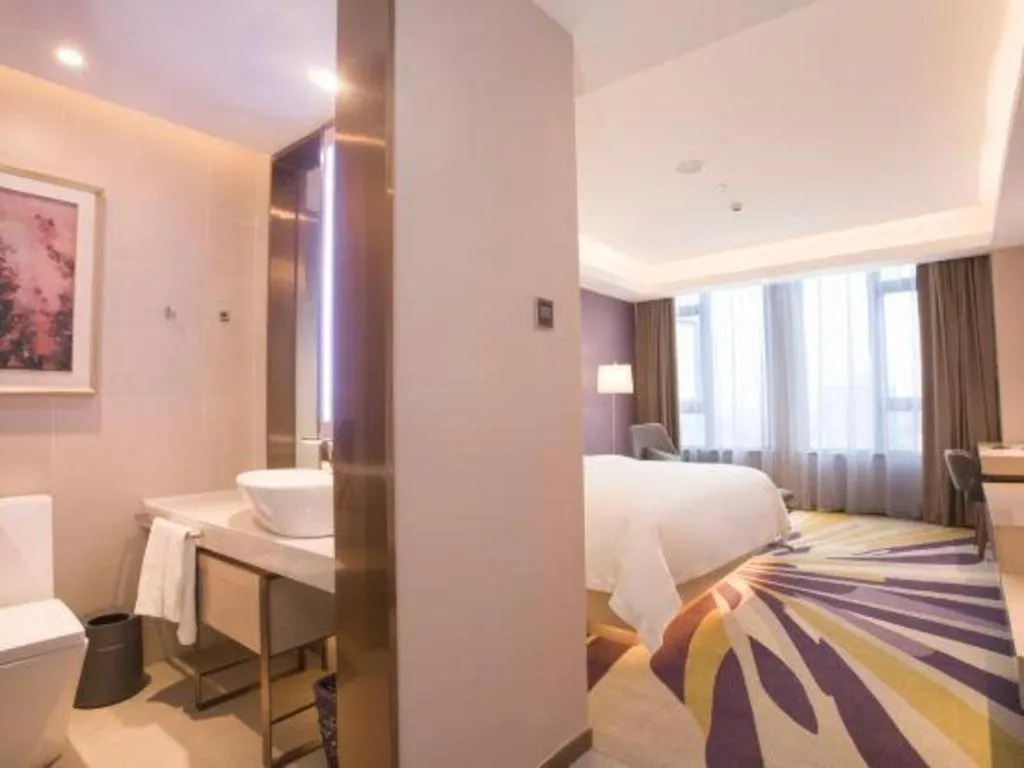 Bed in Lavande Hotel·Dongxing Port